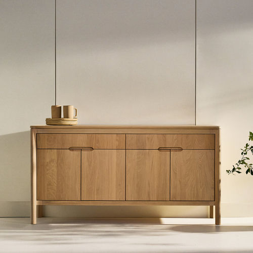 Modernes Sideboard - S405  - KASTELLA - Eiche / amerikanischer Nussbaum / Ahornholz