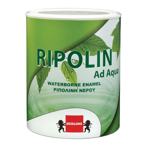Dekorfarbe - ECO RIPOLIN AD AQUA GLOSS/SATIN - Berling Paints - für Außenbereich / Innenbereich / für Tür