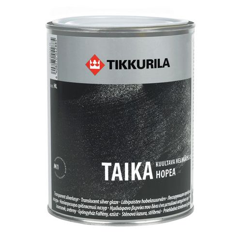 Dekorfarbe - TAIKA PEARL GLAZE SILVER - Berling Paints - Synthetik / silberfarben / Metallefekt