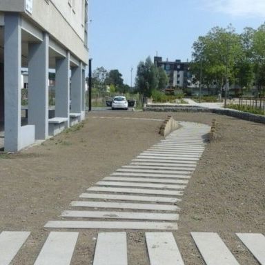Betonpflasterstein - PREFAC MYWAY - für Außenbereich / Fußgänger / befahrbar