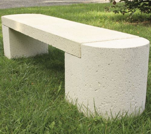 Klassische Bank für den öffentlichen Raum - NEUCHATEL - PREFAC MYWAY - Beton