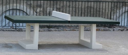 Tischtennisplatte für Außenbereich - DUEL - PREFAC MYWAY - für öffentliche Bereiche