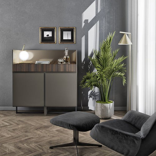 Modernes Sideboard - Connector 09_3 - EMEDE - Holz / mit Regal