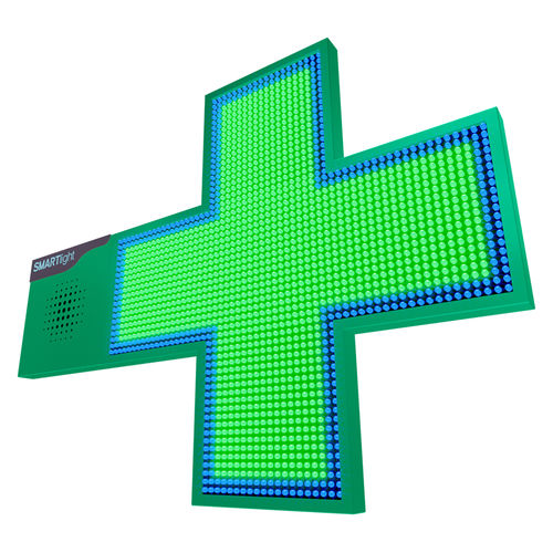 Wandmontiertes Reklameschild - HD - Smartlight europe - programmierbar / dimmbar / LED