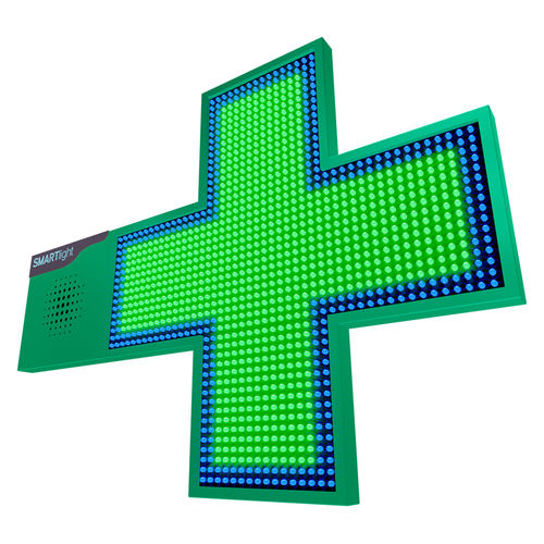Wandmontiertes Reklameschild - LUCIA  - Smartlight europe - programmierbar / dimmbar / LED