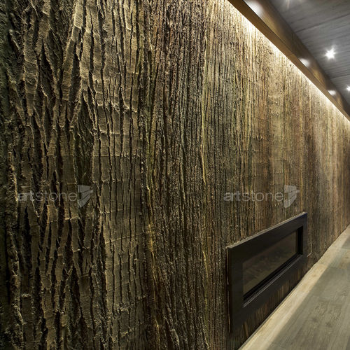 Innenwandverkleidung - AMAZON - Artstone - für Außenbereich / Naturstein / texturiert