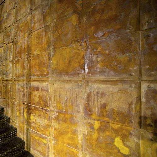 Innenwandverkleidung - TORNILLO OXIDO - Artstone - Beton / texturiert / oxidiert