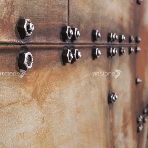 Dekorplatte für Bauanwendungen - BOLTS - Artstone - wandmontiert / für Innenausbau / feuerfest