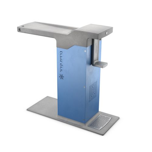 Behindertenfreundlicher Trinkbrunnen - SION - Arica Urban - für Außenbereich / Metall / für öffentliche Bereiche