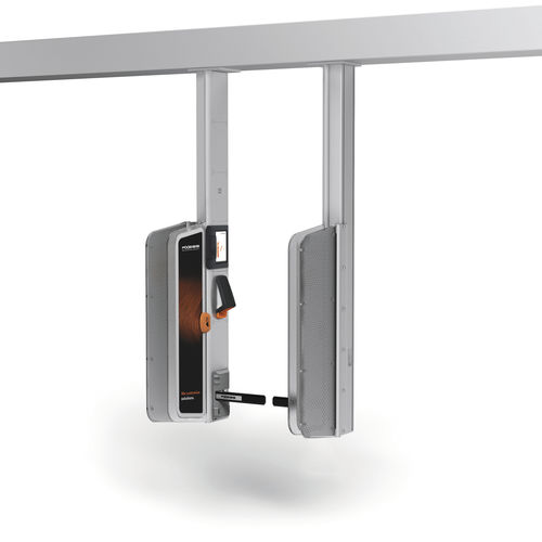 Drehkreuz für Zugangskontrolle - AX500 SMART GATE NG - Axess - Sicherheit / für stark frequentierte Zonen / Aluminium