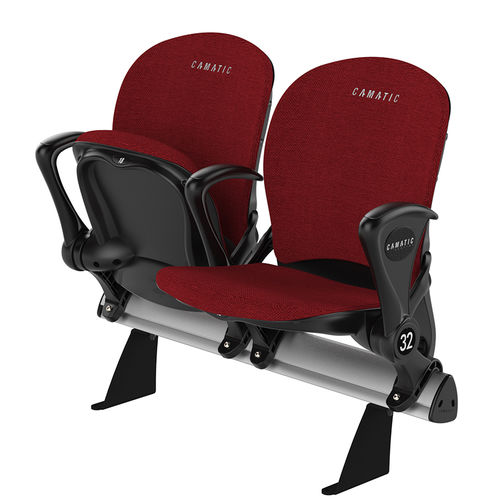 Moderner Auditoriumsessel - QUANTUM EDUCATION - Camatic Seating - Kunstleder / Stoff / Polypropylen