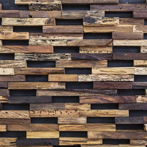 Holz-Verblendplatte - COLORADO - Frevini studio - Innenbereich / recycelt / Dekor