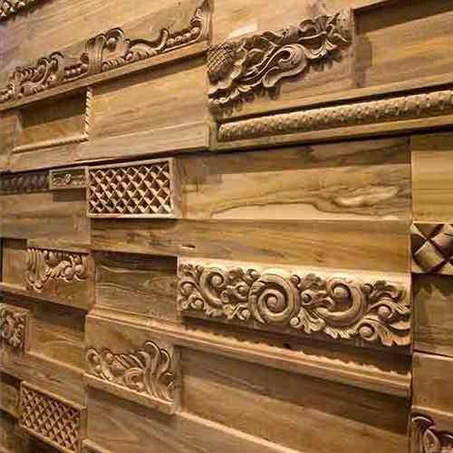 Holz-Verblendplatte - ETNICA - Frevini studio - Innenbereich / recycelt / Dekor