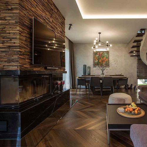 Holz-Verblendplatte - CANYON - Frevini studio - Innenbereich / recycelt / Dekor