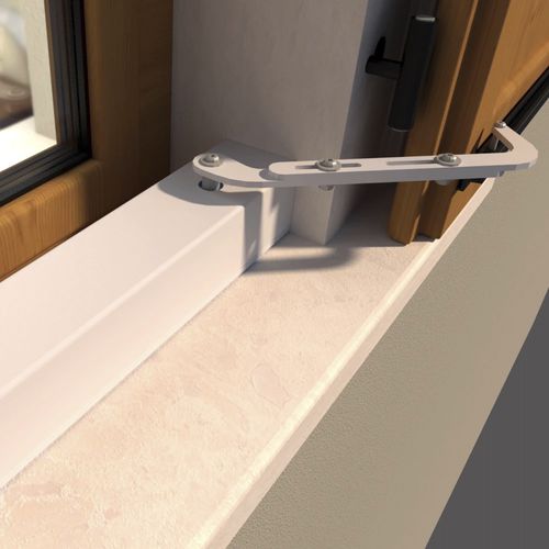 Stellantrieb für Fenster-Klappläden - ST50 DV - CHIAROSCURO - modular / nach Maß / einflügelig