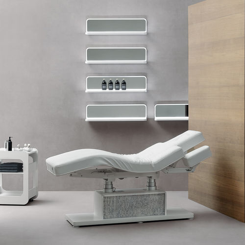 Elektrische Massageliege - THE CLAIR - VISMARA Beauty&Spa Design - Holz / höhenverstellbar / für Wellnesscenter