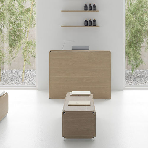 Melaminbeschichtete Empfangstheke - NAT - VISMARA Beauty&Spa Design - Eiche / für Frisörsalon