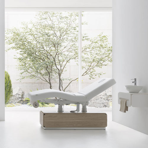 Elektrische Massageliege - NAT EVO PLUS - VISMARA Beauty&Spa Design - melaminbeschichtet / mit Stauraum / für Gewerbegebrauch