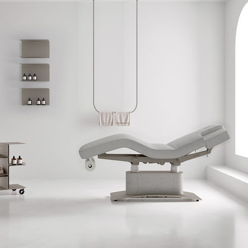 Elektrische Massageliege - ARCUS - VISMARA Beauty&Spa Design - Natureiche / melaminbeschichtet / höhenverstellbar