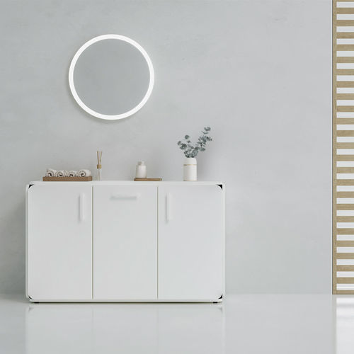 Modernes Sideboard - NAT - VISMARA Beauty&Spa Design - Holz / mit Regal / mit Schwingtür