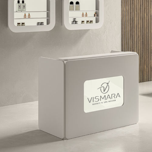 Melaminbeschichtete Empfangstheke - NAT LED - VISMARA Beauty&Spa Design - beleuchtet / für Empfangsbereich