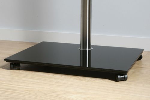 Moderner TV-Ständer - DISCO K6 RVN – RBI - SERI STYLU - schwenkbar / mit Halterung für DVD-Player / mit Rollen