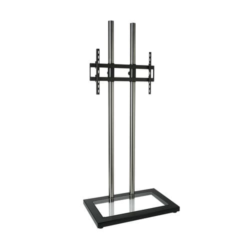 Moderner TV-Ständer - SP PRO C2I2 - SERI STYLU - Lift / Glas / Edelstahl