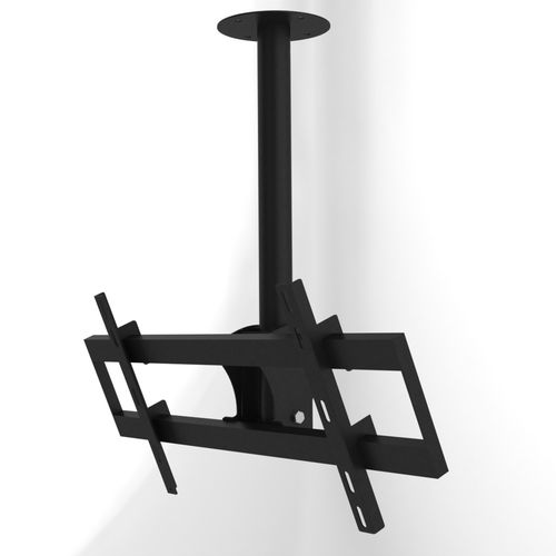 Moderne TV-Deckenhalterung - SPT 75S 06 FX - SERI STYLU - schwenkbar / neigbar / aus lackiertem Stahl