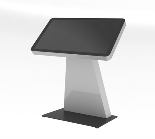 Halter für Touchscreen / für öffentliche Plätze - TRIDIUS 50IP - SERI STYLU - modern / horizontal / aus lackiertem Stahl