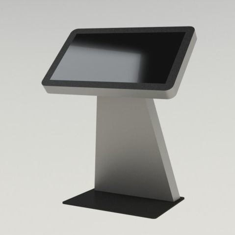 Bodenstehender Halter für Touchscreen - TRIDIUS 40IP4 - SERI STYLU - für Gewerbegebrauch / modern / horizontal