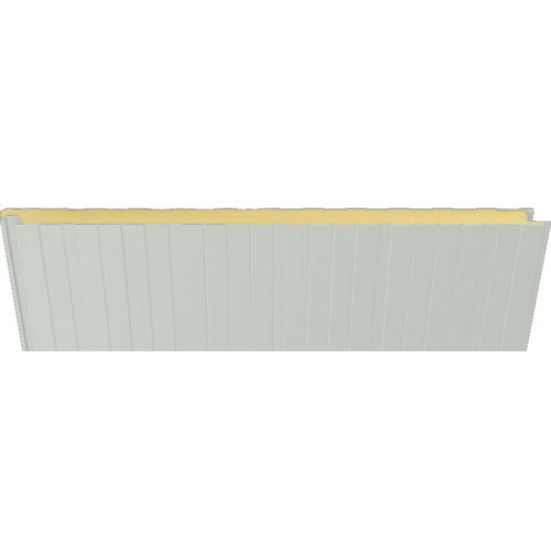Sandwichpaneel für Fassaden - 2002 CREMA BIDASO  - HIANSA PANEL S.A - für Dach / für Wand / mit Stahldeckblech