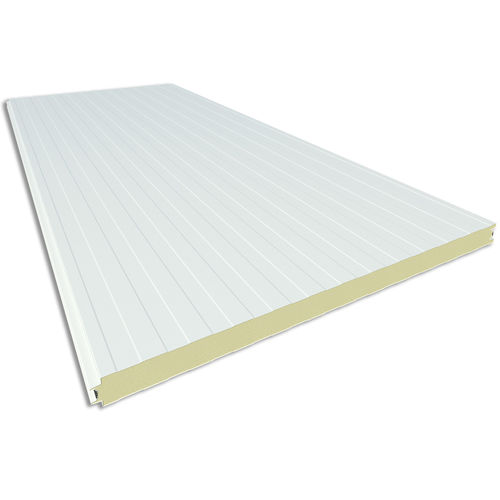 Sandwichpaneel für Wand - FRIGO - HIANSA PANEL S.A - für Trennwand / mit Stahldeckblech / PUR-Kern