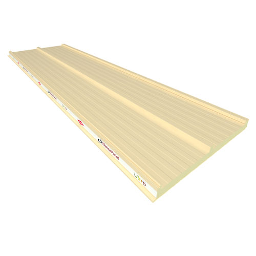 Sandwichpaneel für Abdeckung - PANEL CUB 3GR - ULTRA - HIANSA PANEL S.A - 2 Metall-Deckschichten / Polyisocyanuratkern PIR / Euroklasse B-s2