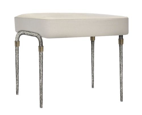 Moderne Bank - ETHNIC - Mobilier De Style - Aluminium / Messing / ohne Rückenlehne