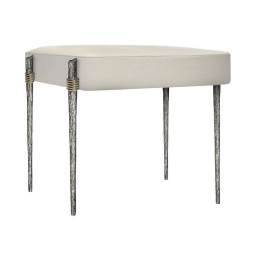 Moderne Bank - ETHNIC - Mobilier De Style - Aluminium / Messing / Stoff