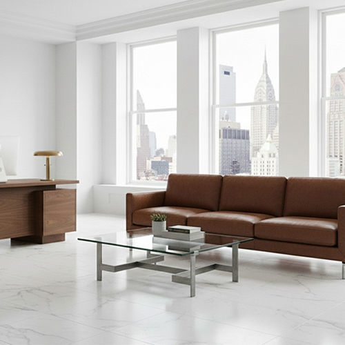 Moderner Couchtisch - GEOGLYPHE - Mobilier De Style - Schmiedeeisen / Glas / Gestell aus Schmiedeeisen