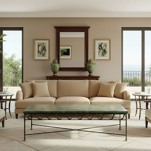 Moderner Tisch - DUC COCKTAIL - Mobilier De Style - Messing / Schmiedeeisen / Marmor