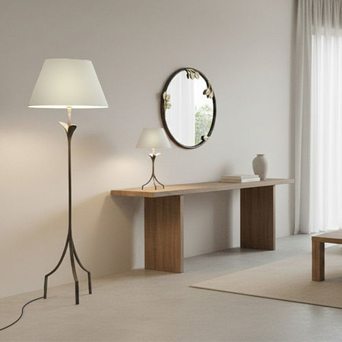 Stehleuchte - VEGETAL - Mobilier De Style - Schmiedestahl / Schmiedeeisen / modern