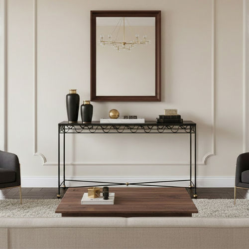 Moderner Konsolentisch - DUCHESSE - Mobilier De Style - Eisen / Schmiedeeisen / Marmor