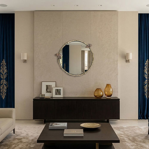 Wandmontierter Spiegel - GINKGO  - Mobilier De Style - für Gewerbegebrauch / modern / rund
