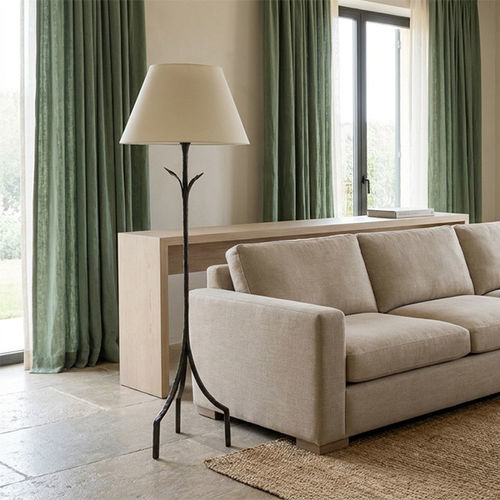 Stehleuchte - VEGETAL - Mobilier De Style - Schmiedestahl / Schmiedeeisen / modern