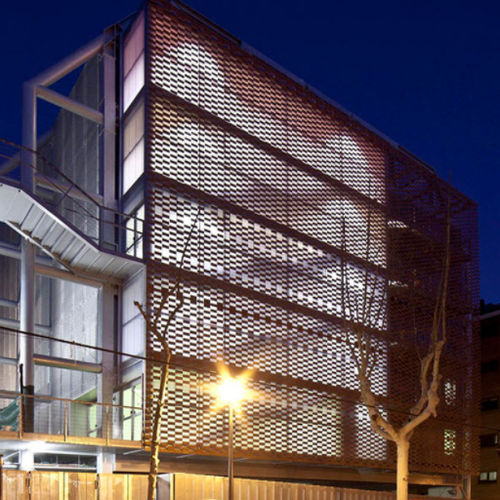 Keramik-Sonnenschutzlamelle - Flexbrick, SL - für Fassaden / vertikal / stationär