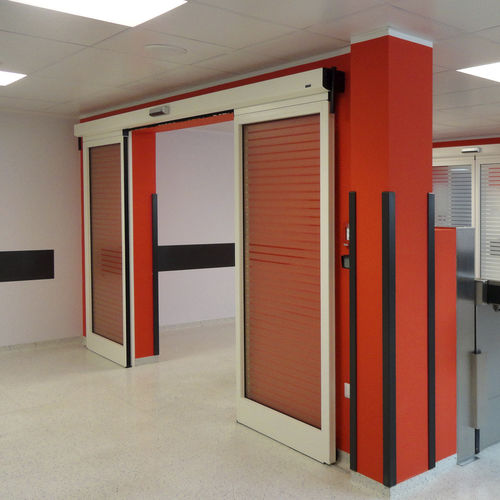 Aluminium-Türprofil - LB50 BREAKOUT SYSTEM - Label S.p.A. - Sicherheit / automatisch