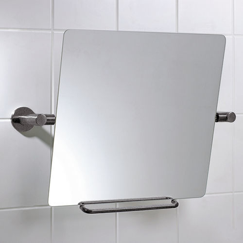 Wandmontierter Spiegel für Badezimmer - Cavere - NORMBAU Beschläge und Ausstattungs GmbH - modern / rechteckig / horizontal