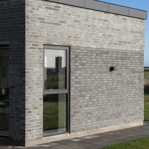 Klinkerriemchen - RT 479 - Randers Tegl A/S - für Außenbereich / verklebt / modern
