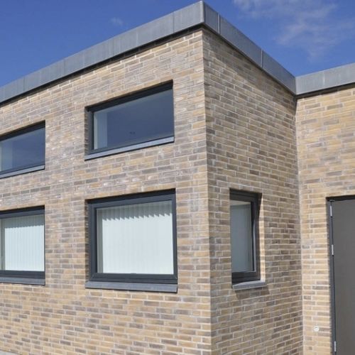 Klinkerriemchen - RT 495 - Randers Tegl A/S - für Außenbereich / verklebt / modern
