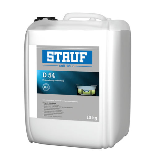 Grundierung für Fliesen - STAUF D 54 - Stauf Klebstoffwerk GmbH - für Beton / wasserbasiert / absorbierend
