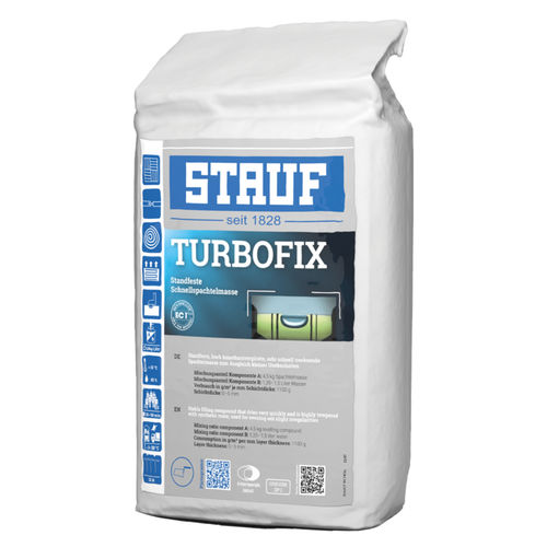 Mörtel für selbstnivelierenden Estrich - TURBO FIX - Stauf Klebstoffwerk GmbH - für Verfugung / für Estrich / Kunstharz