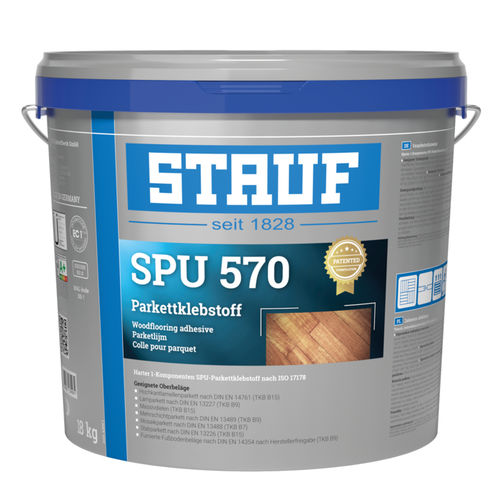 Kleber auf Harzbasis - SPU 570 - Stauf Klebstoffwerk GmbH - für Holz / für Fußboden / lösemittelfrei