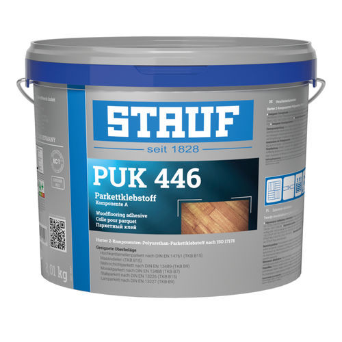 Kleber auf Polyurethan-Basis - PUK 446 - Stauf Klebstoffwerk GmbH - für Holz / für Fußboden / Schnell